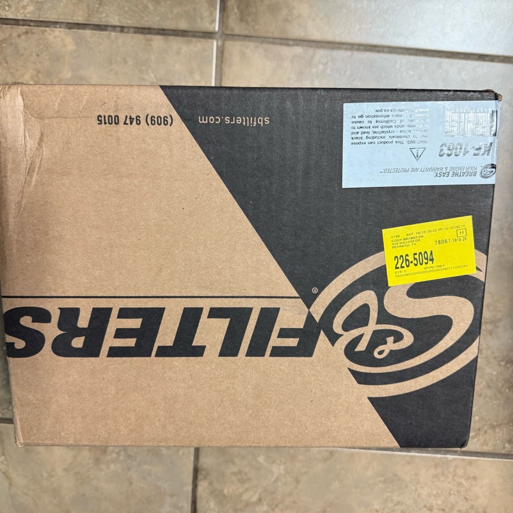 Sleek Black Packaging Box